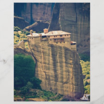 Meteora monastery flyer