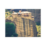 Meteora rocks canvas print