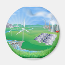 Méthodes de production de l'électricité ou d'élect magnets pour réfrigérateur