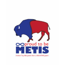Metis Buffalo Woman's T-Shirt