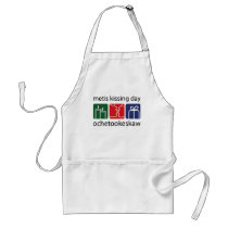 Metis Kissing Day Apron
