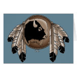 Metis Nation Card First Nations Wildlife Art Card