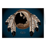 Metis Nation Card First Nations Wildlife Art Card