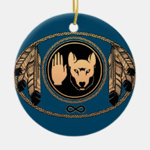 Metis Pride Art Ornament First Nations Keepsakes