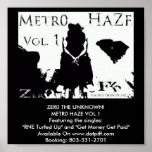 Metr0 Haze, ZER0 THE UNKNOWN! METR0 HAZE VOL.1F... Posters