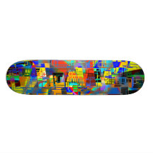 MetropoPop 003 Skateboard Deck