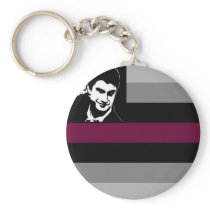 Metrosexual Pride Keychain