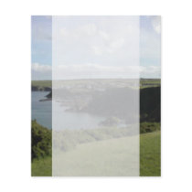 Mevagissey. Cornwall. Scenic coastal view. Custom Flyer