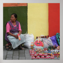 MEXICAIN INDIGÈNE AFFICHE