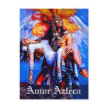 Mexican Aztec Legend Iztaccihuatl Popocatepetl Post Card