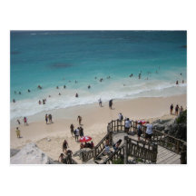 Mexican Beach Post Card