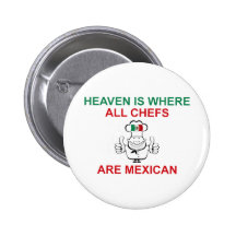 Mexican Chefs Pinback Button