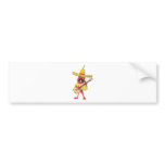 Mexican Chili Playing a Guitar bumper stickers