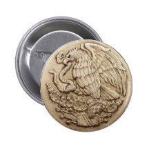 Mexican eagle button