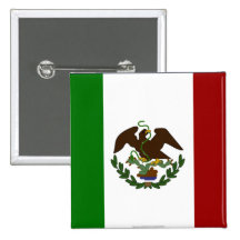Mexican Flag Pins