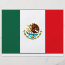 Mexican Flag T-shirts and Gifts Personalized Flyer