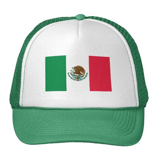Mexican Flag Trucker Hats