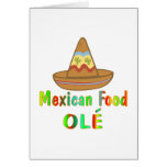 Mexican Food cards