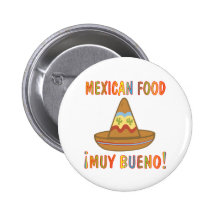 MEXICAN FOOD PINBACK BUTTONS