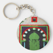MEXICAN GREEN DOOR KEYCHAINS