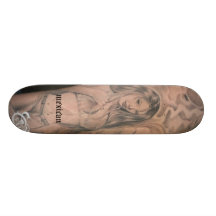 mexican gril skate deck