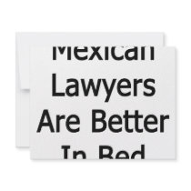 Mexican Lawyers Are Better In Bed Personalized Invitations