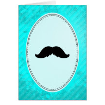 Mexican Moustache Card