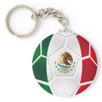 Mexican National football team fans futbol gifts Keychain