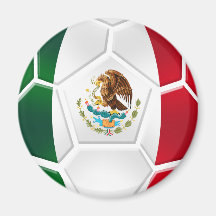 Mexican National football team fans futbol gifts Fridge Magnet