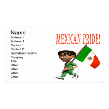 Mexican Pride Business Card Template