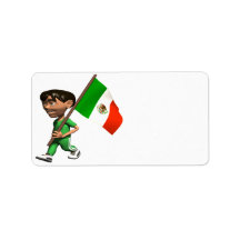 Mexican Pride Labels