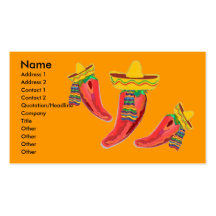 Mexican Restaurant Business Profile Card Business Card Templates