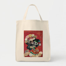 Mexican Skeleton Mother and Daughter Bags