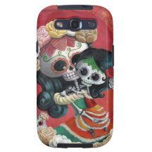 Mexican Skeleton Mother and Daughter Galaxy S3 Covers