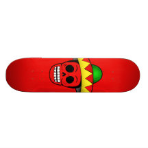 Mexican Skull Design Skate Decks