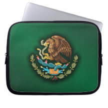 Mexican Steel 2 (green) Laptop Computer Sleeve