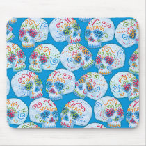 Mexican Sugar Skulls Mousepad