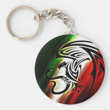 Mexicanflagresized Key Chain