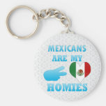 Mexicans are my Homies Key Chains