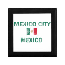 Mexico City Mexico Designs Trinket Box