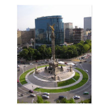 Mexico City Paseo de la Reforma Post Card
