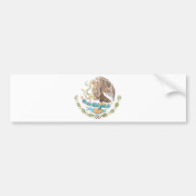 Mexico Coat Of Arms Bumper Sticker