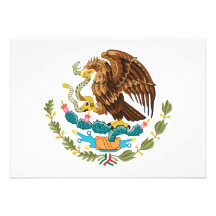 Mexico Coat of Arms Invitation
