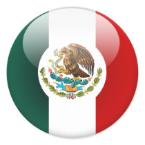 Mexico Flag 2.0 Stickers