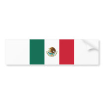 Mexico Flag Bumper Stickers