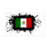 Mexico Flag business cards