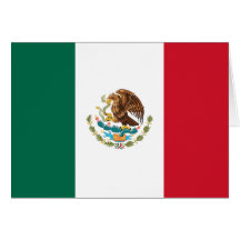 Mexico Flag Card