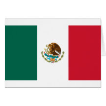 Mexico Flag Card