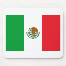 Mexico Flag Mousepads