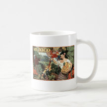 mexico land of tropical splendour coffee mugs